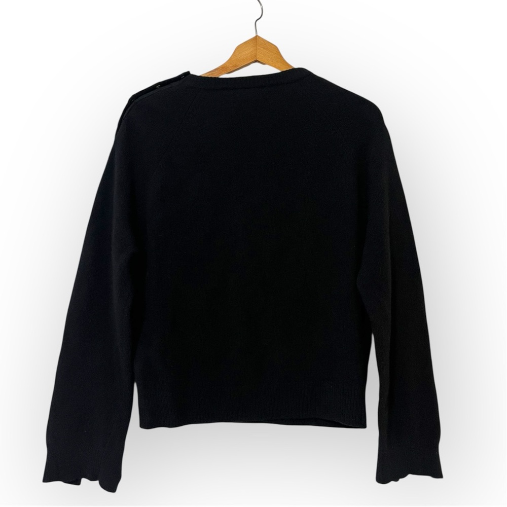 Zadig & Voltaire Justine shoulder button sweater Small - Picture 3 of 9